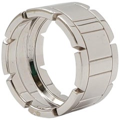 Bague en or blanc "Tank Francaise" de Cartier