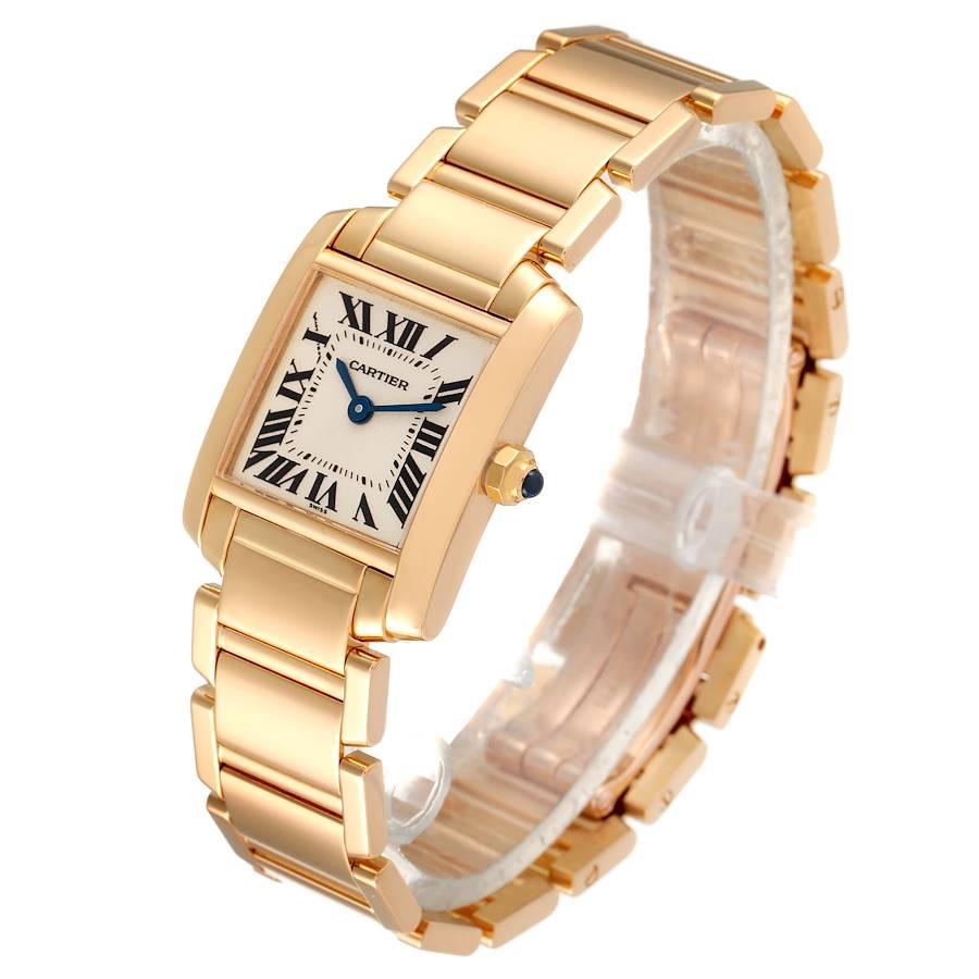 Women's Cartier Tank Francaise Yellow Gold Quartz Ladies Watch W50002N2