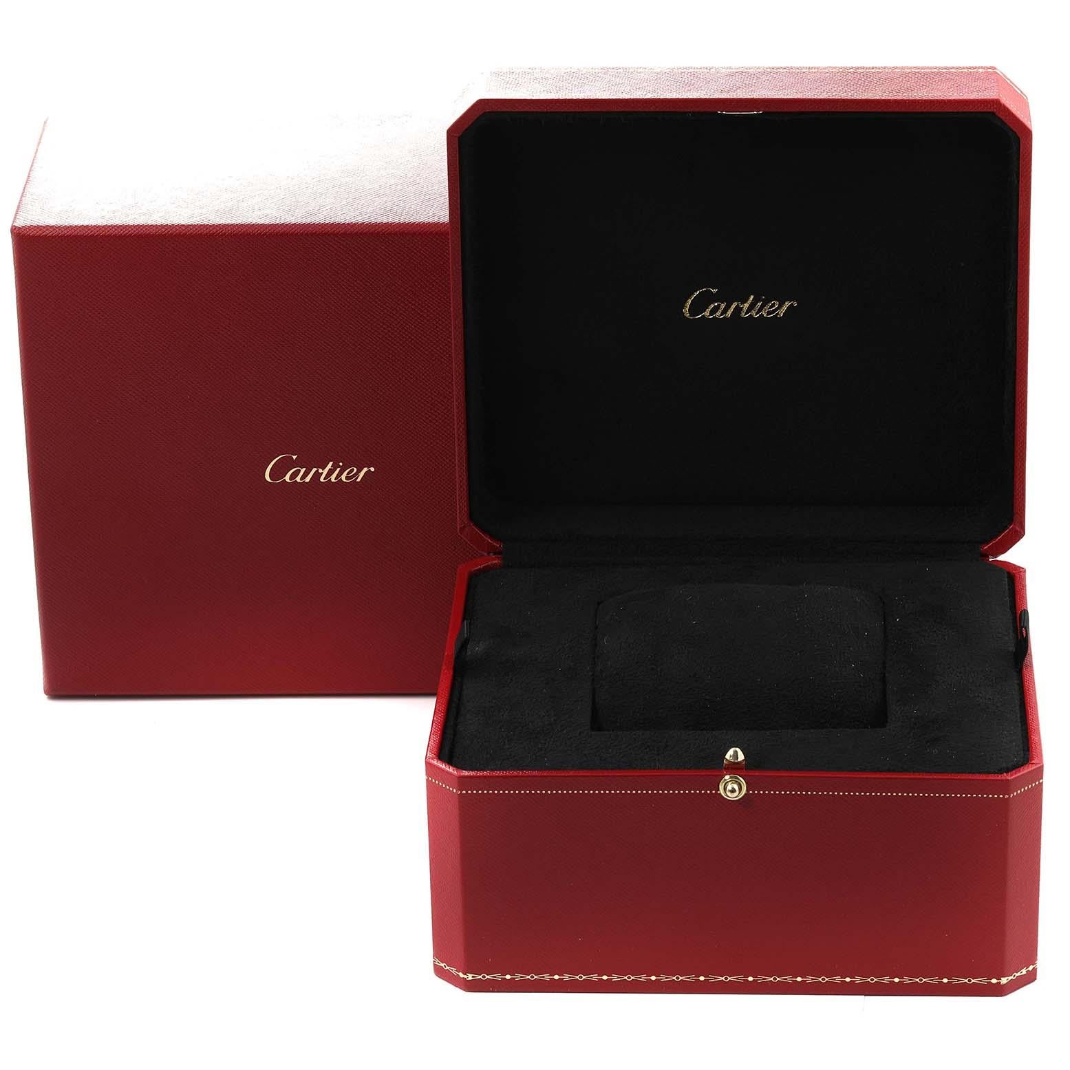 Cartier: Gelbgold-Damenuhr Tank Francaise mit Quarz W50002N2 im Angebot 6