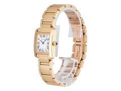Cartier Tank Française Yellow Gold Wristwatch
