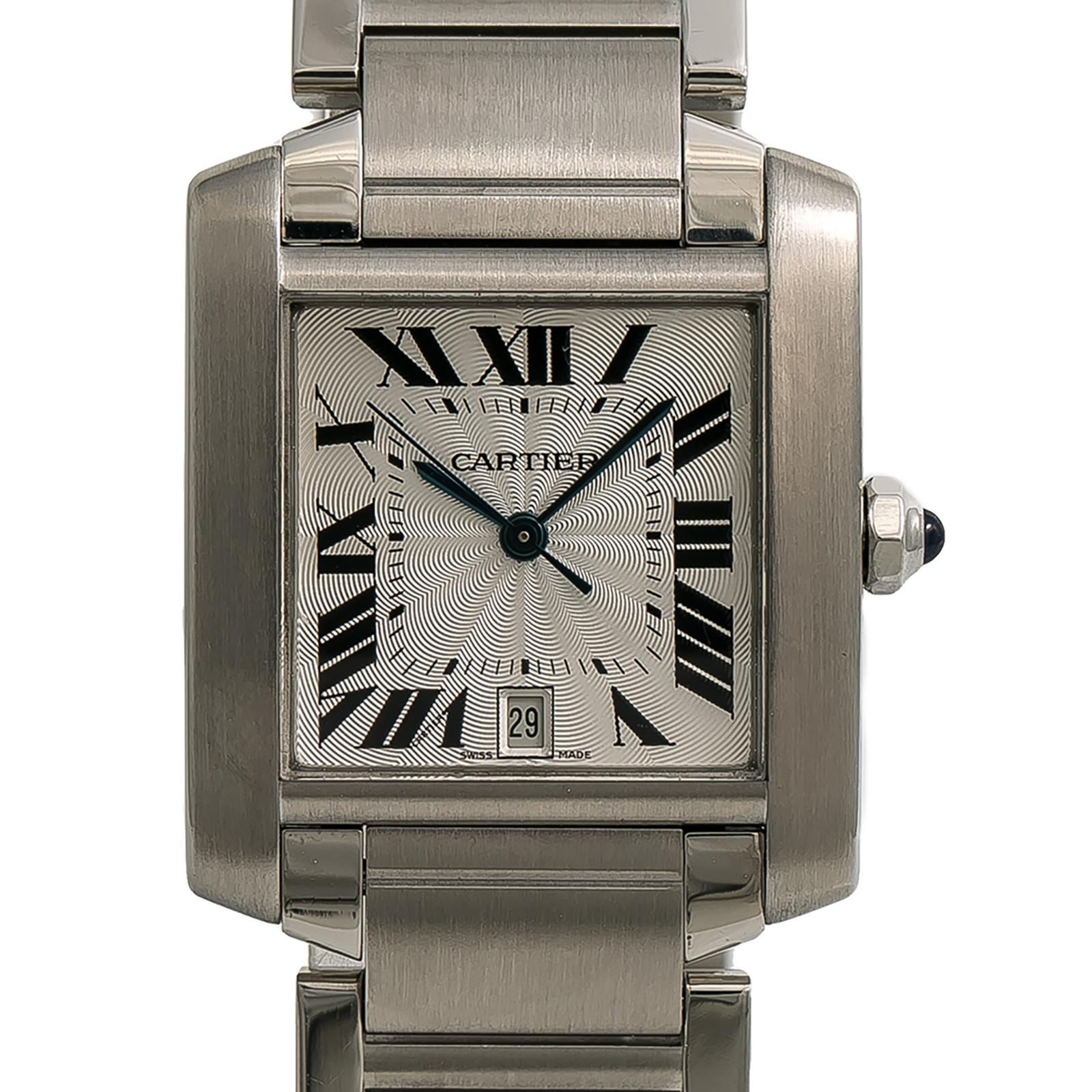 Women's Cartier Tank Francaise2520, Dial Certified Authentic For Sale