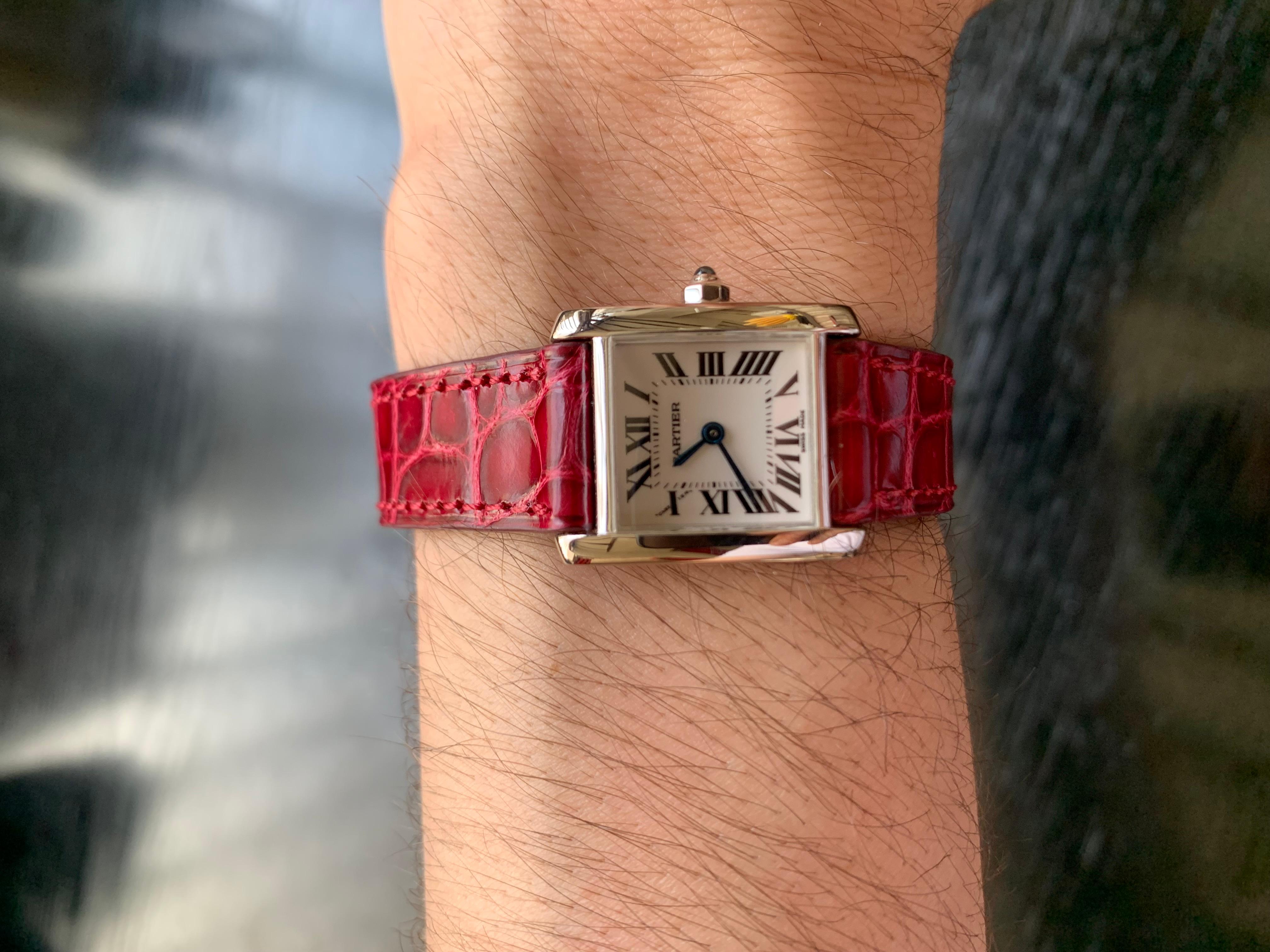 Cartier Tank French Lady In Excellent Condition In Saint Ouen, FR