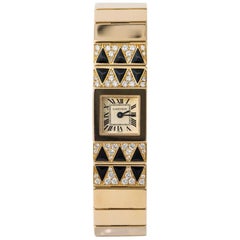 Wristwatch / DAMENARMBANDUHR, CARTIER TANK, 90er Jahre. Gelbgold 750. 1994