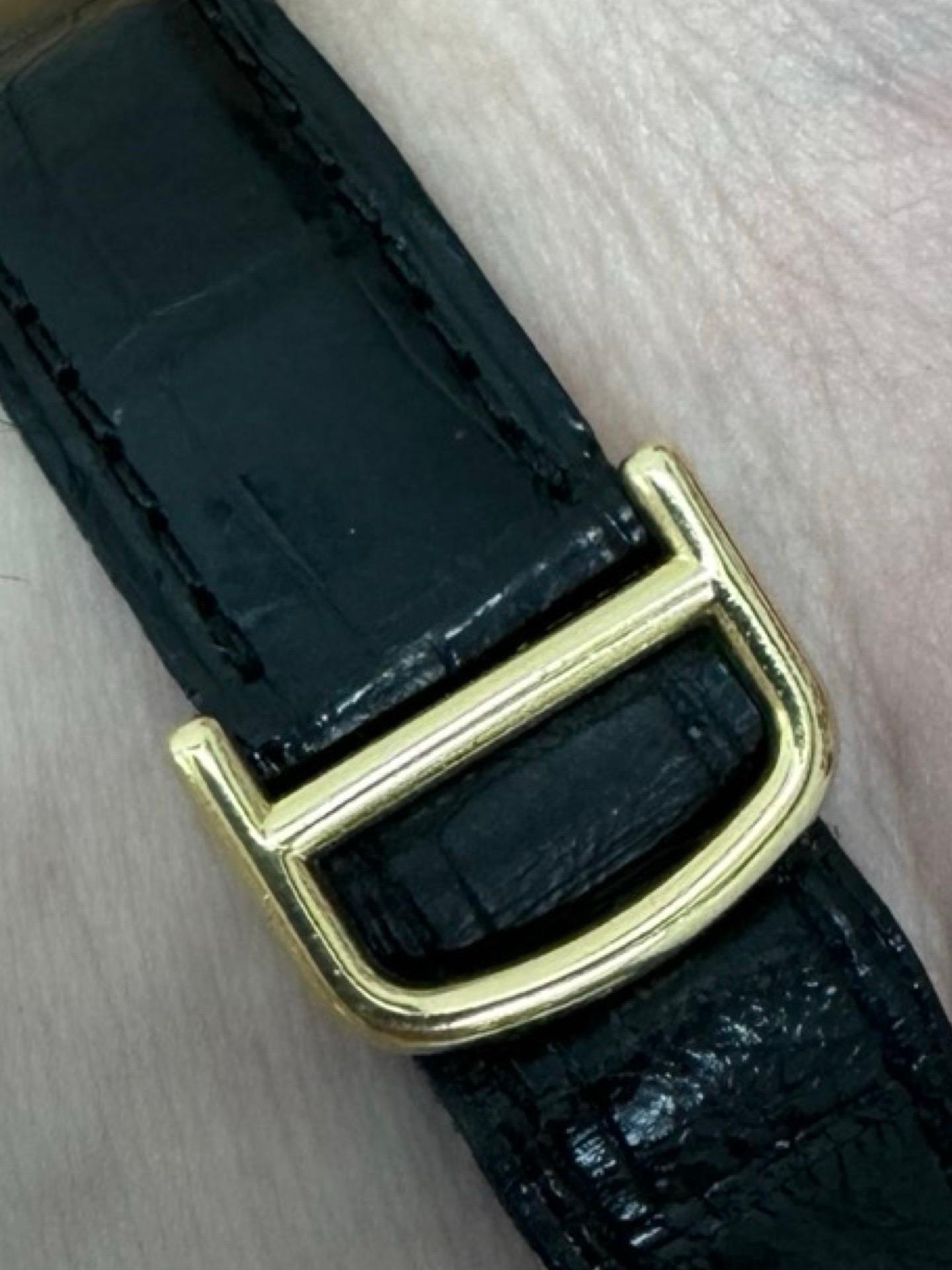 Cartier Tank Louis 18k Gold Deployment Buckle For Sale 2