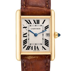 Cartier Paris Tank Louis 18kt Yellow Gold ‘Extra Platte’ ref 96019