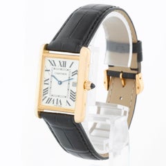 Cartier Tank Louis 18k Yellow Unisex Gold Watch W1529756 2441