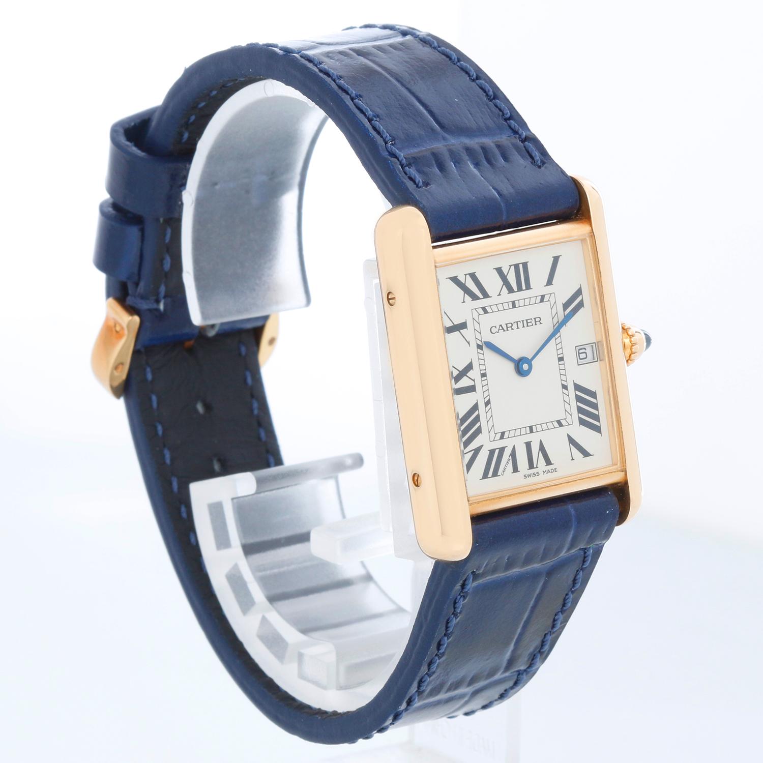 Cartier Tank Louis 18K Yellow Unisex Gold Watch W1529756 2441 1