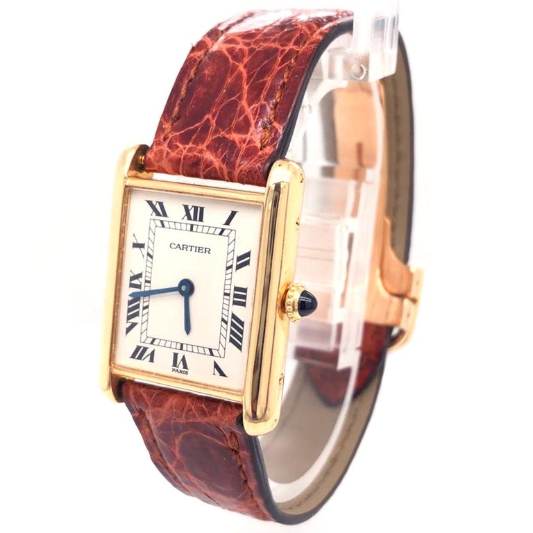 Cartier Tank Louis - 18K Yellow Gold — Danny's Vintage Watches