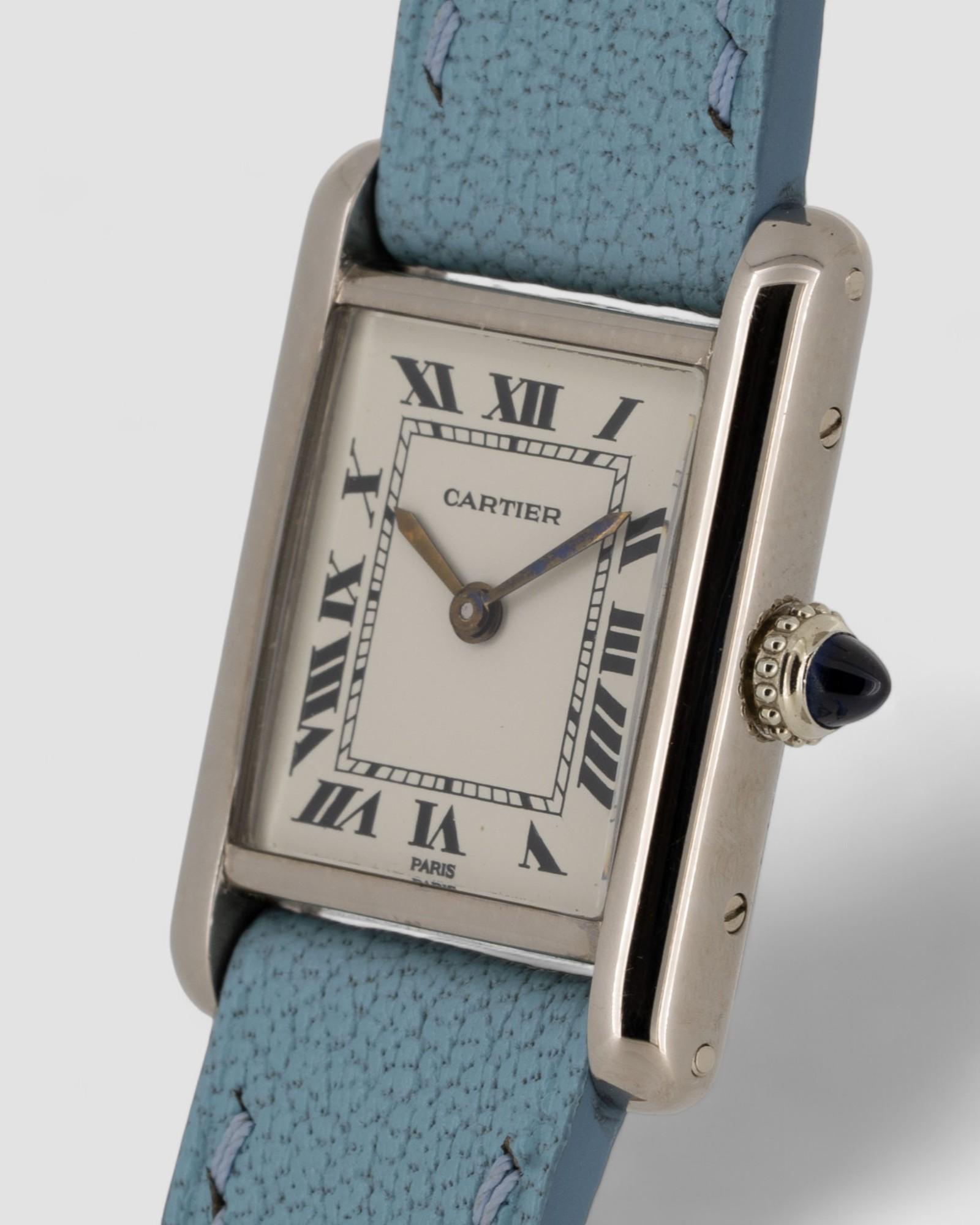 Cartier Tank Louis SM 78087 Quadrante a punta 