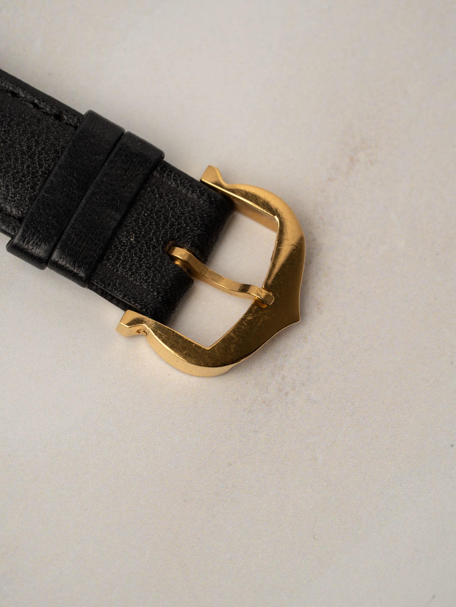 Cartier Tank Louis 78087 SM Swiss 18k YG 1980s 1