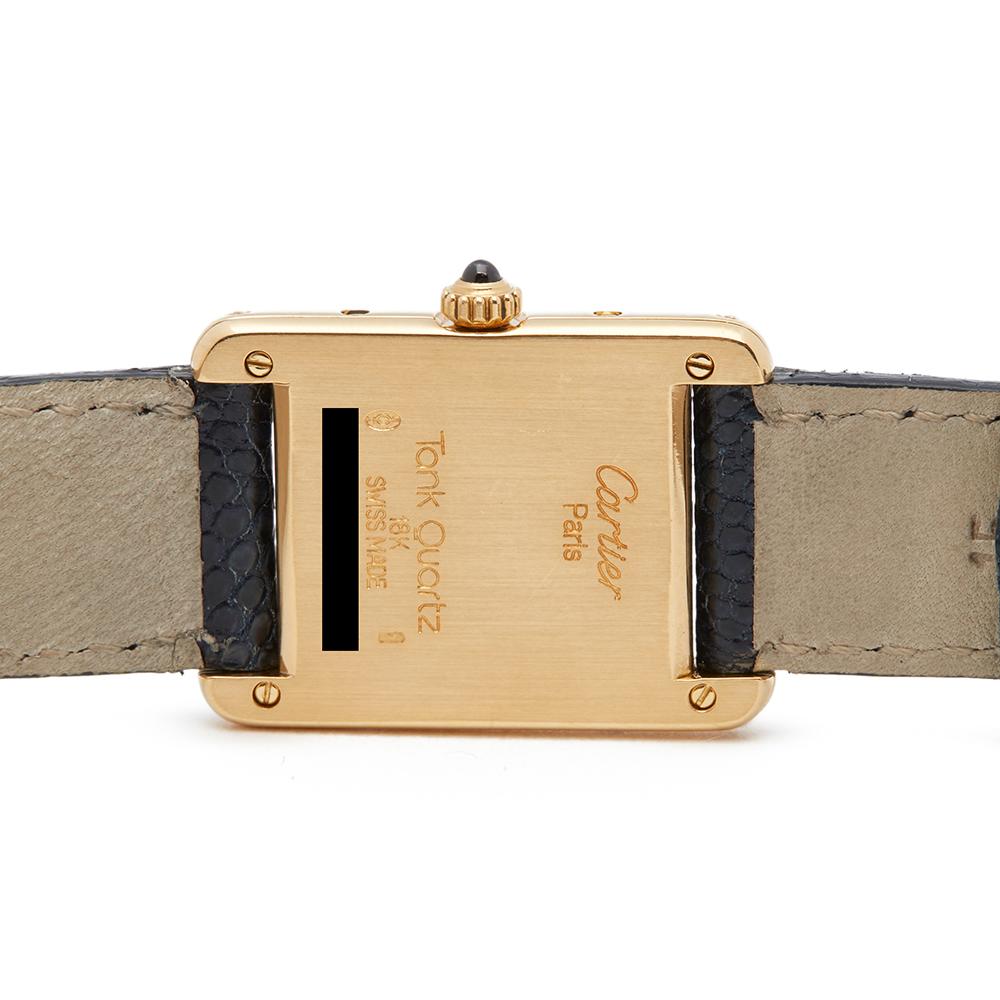 Cartier Tank Louis Cartier 18 Karat Yellow Gold 8660 1