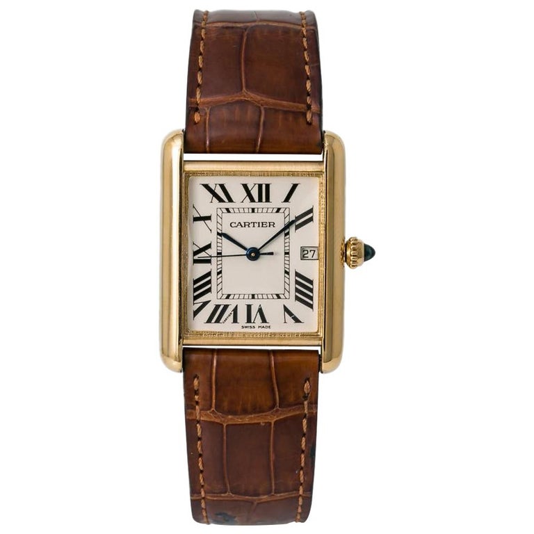 Cartier Tank Louis Cartier 2441, White Dial, Certified and Warranty For ...