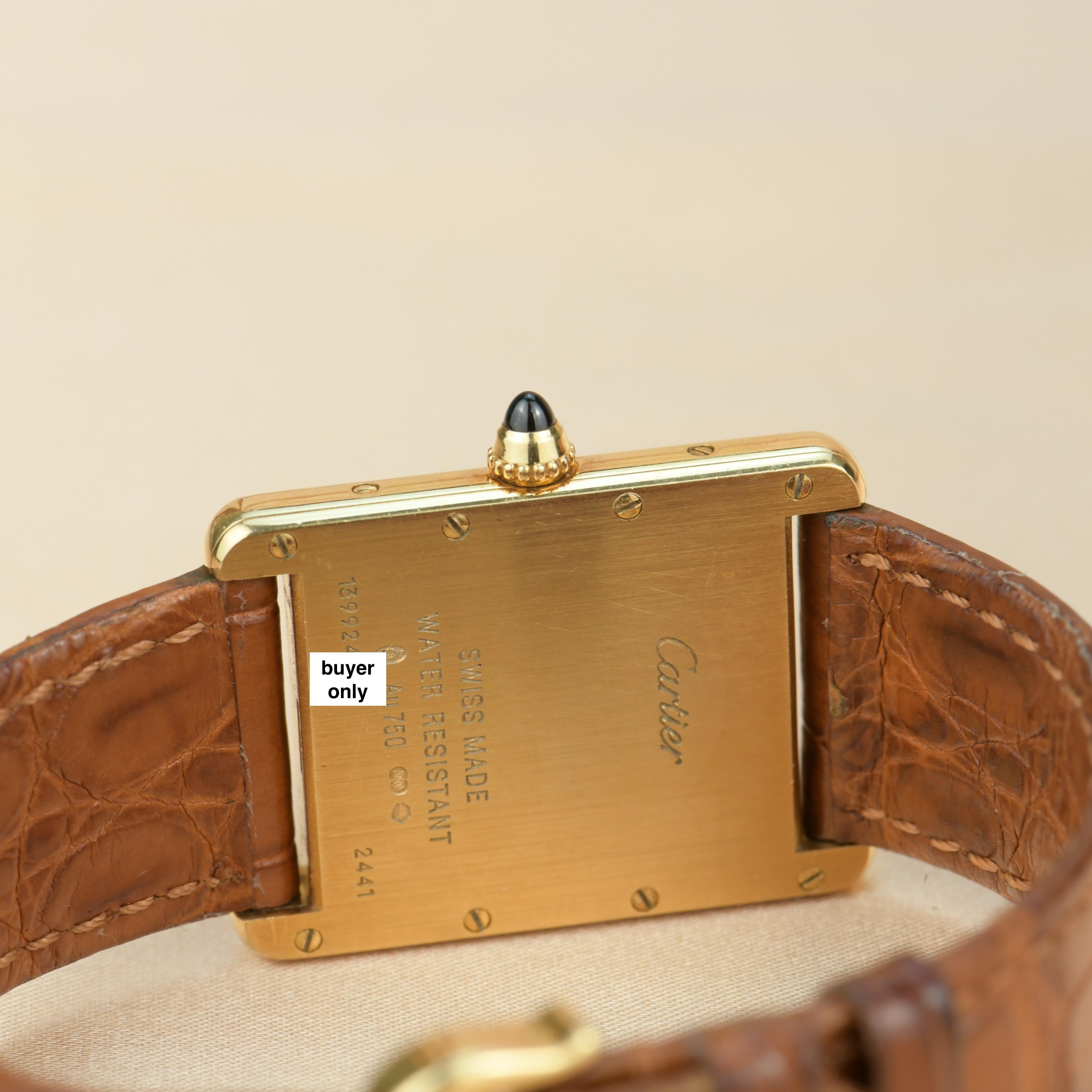 Cartier Tank Louis Cartier Large Model W1529756 with Box 2