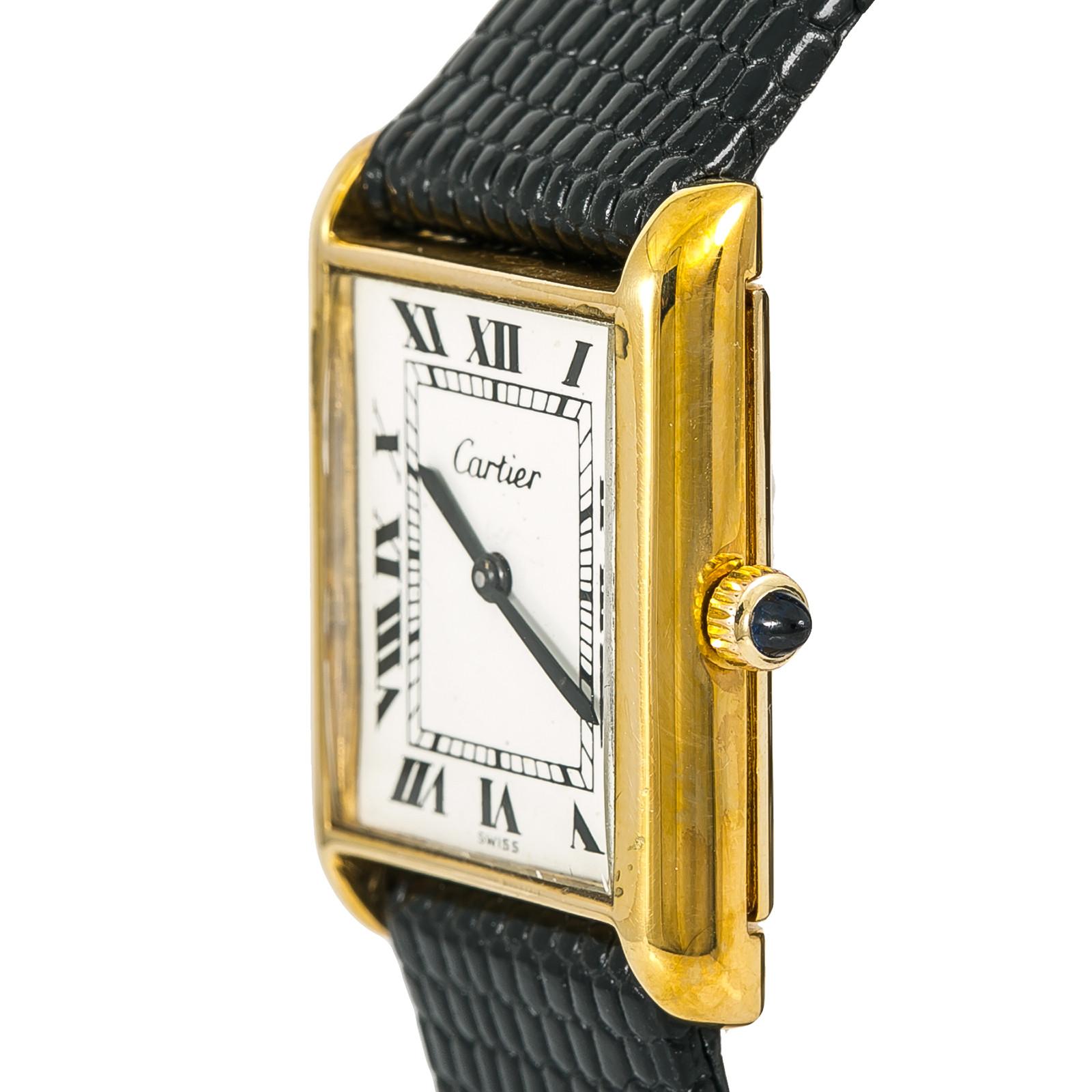 Cartier Tank Louis Cartier Unknown Millimeters White Dial Certified and Warranty 1