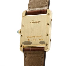 Cartier Tank Louis Cartier W1529856, Silver Dial, Certified