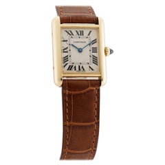 Cartier Tank Louis Cartier W1529856, Silver Dial, Certified