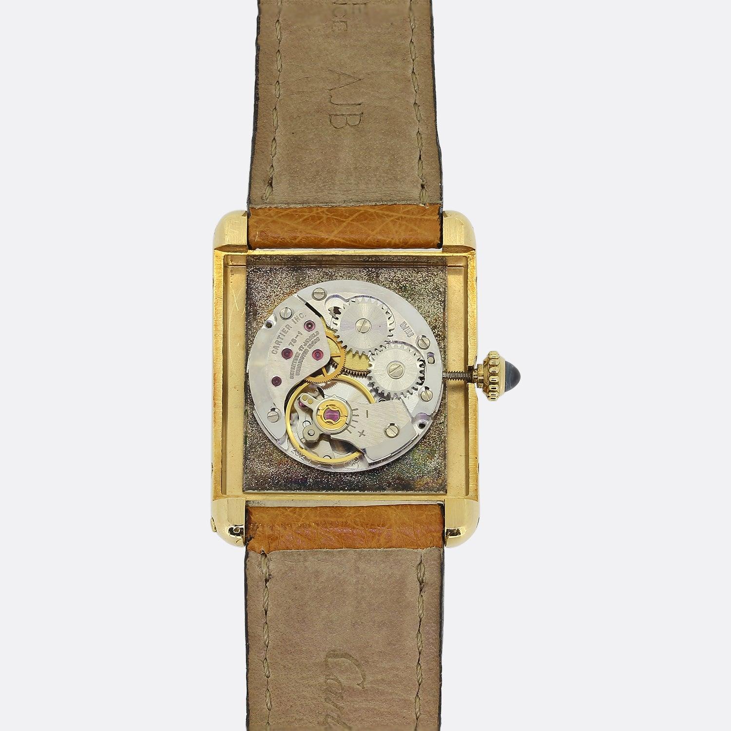 Cartier Tank Louis Cartier Wristwatch For Sale 2