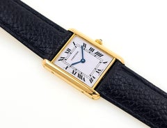 Cartier Tank Louis Large + Gold Folding Clasp GM LM LC  18k Gold 1140 2