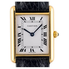 Cartier Tank Louis Large + Gold Folding Clasp GM LM LC  18k Gold 1140 2