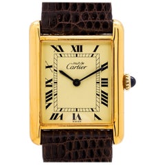 Cartier Tank Louis Man’s Vermeil Quartz, circa 1990s