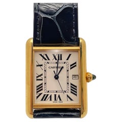 Cartier Tank Louis 18K Yellow Gold Large Watch