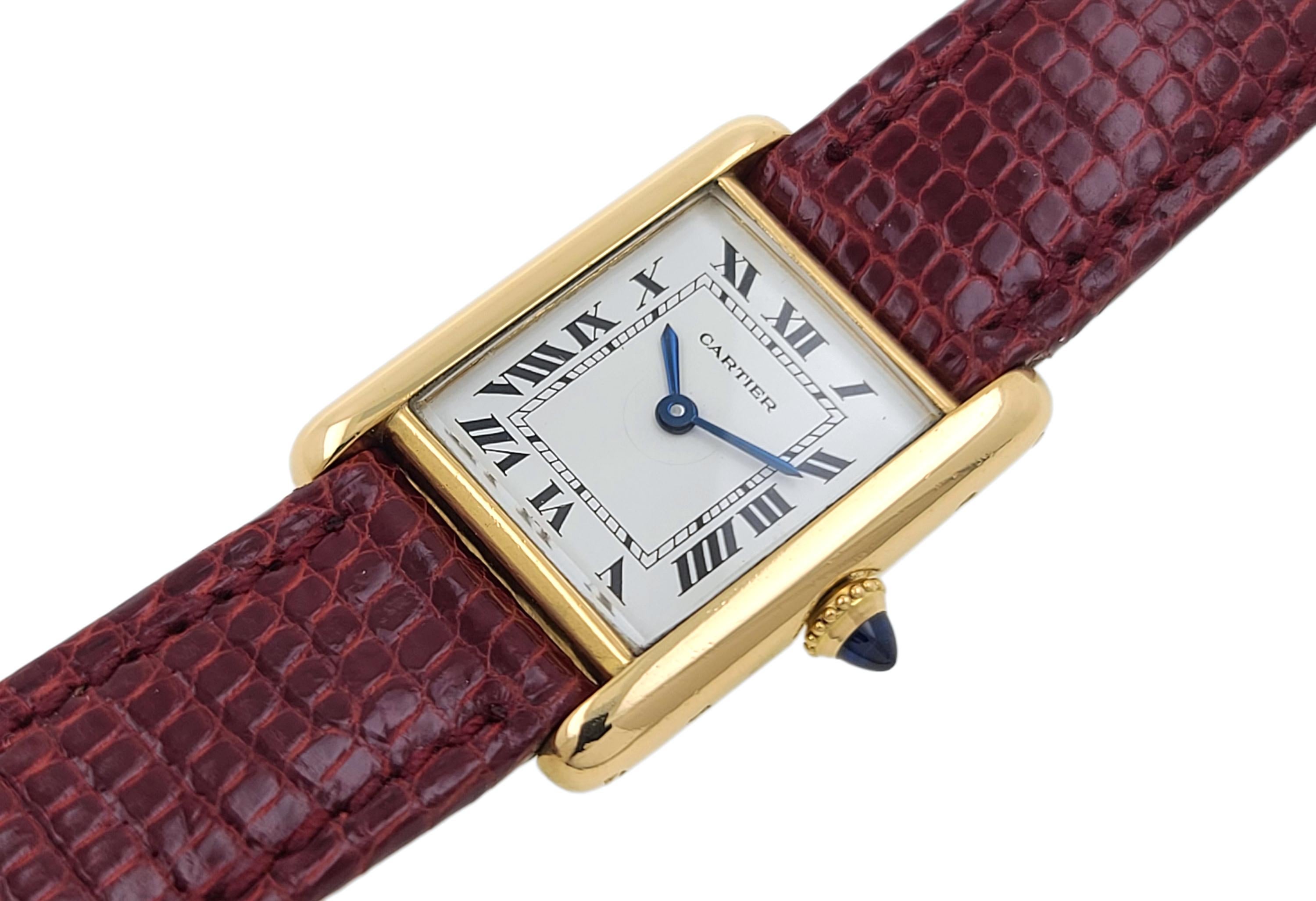 montre cartier lady diana