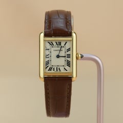 Cartier Tank Louis Small Model 18k Yellow Gold Watch W1529856