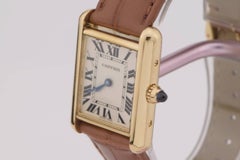 Cartier Tank Louis Small Model 18k Yellow Gold Watch W1529856
