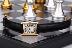 Cartier Tank Louis Small Model 18k Yellow Gold Watch W1529856