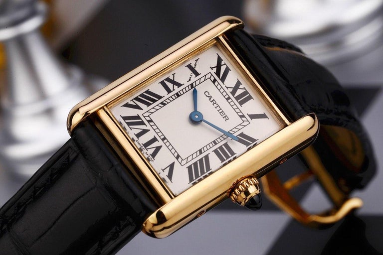 Cartier Tank Louis Cartier Gold Watch W1529856