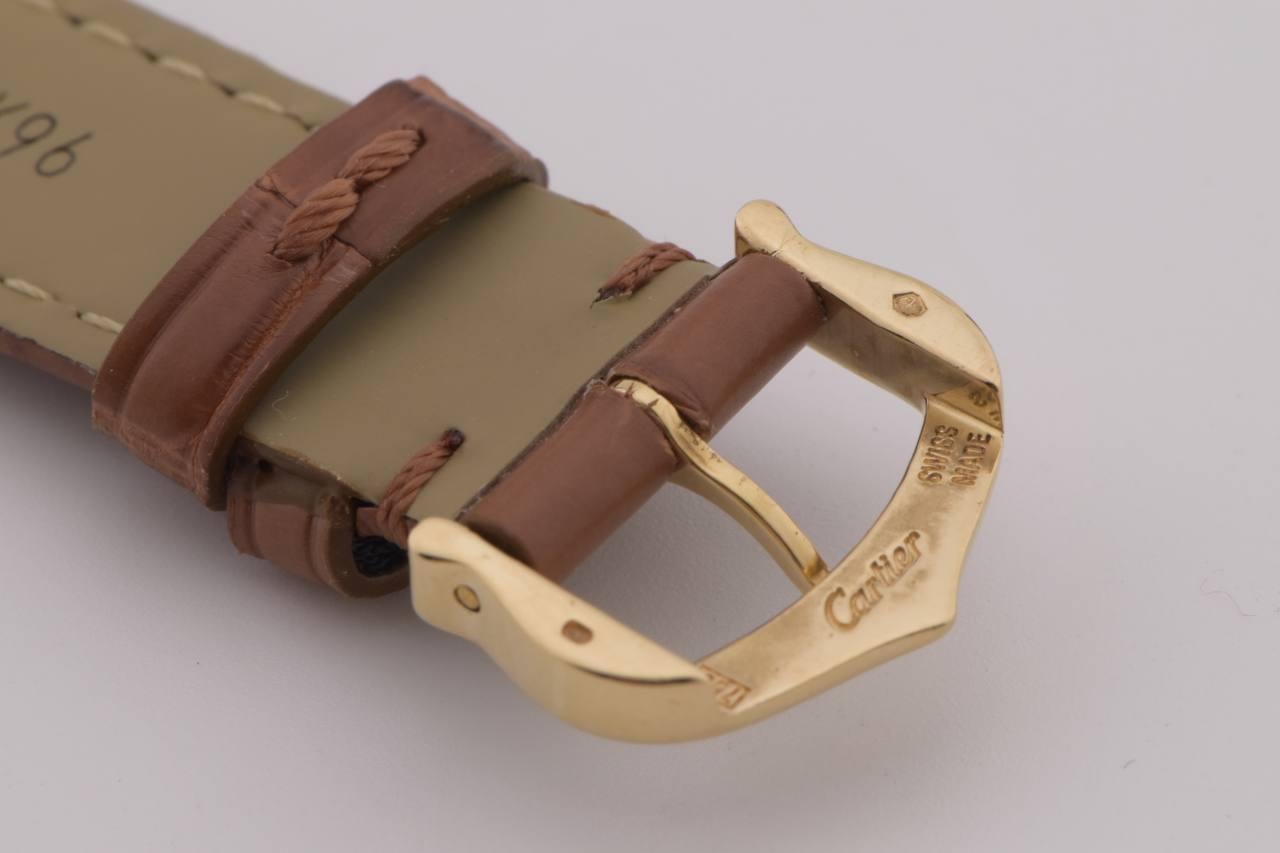 Women's or Men's Cartier Tank Louis Small Model 18k Yellow Gold Watch W1529856