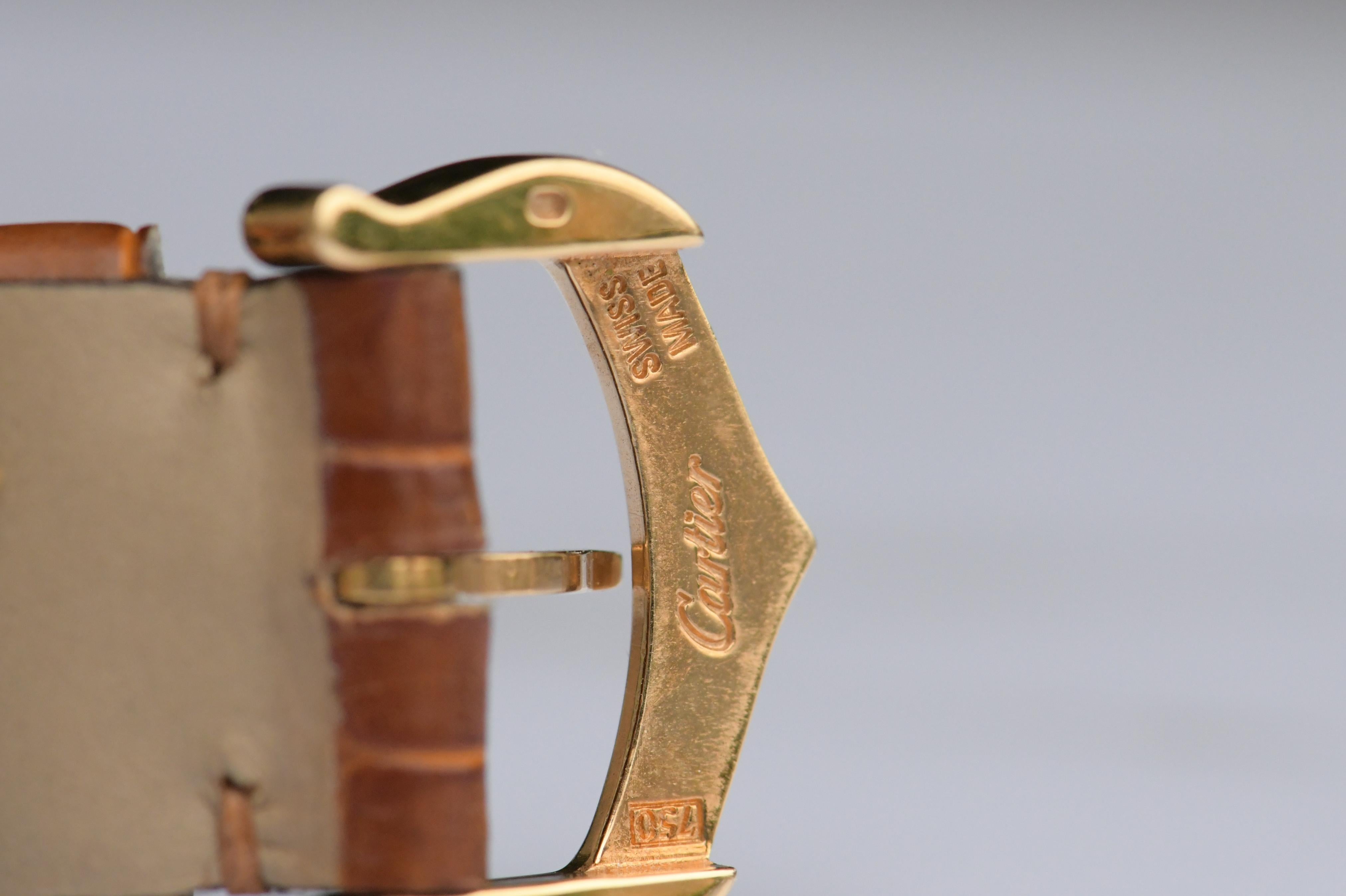 Cartier Tank Louis Small Model 18k Yellow Gold Watch W1529856 1