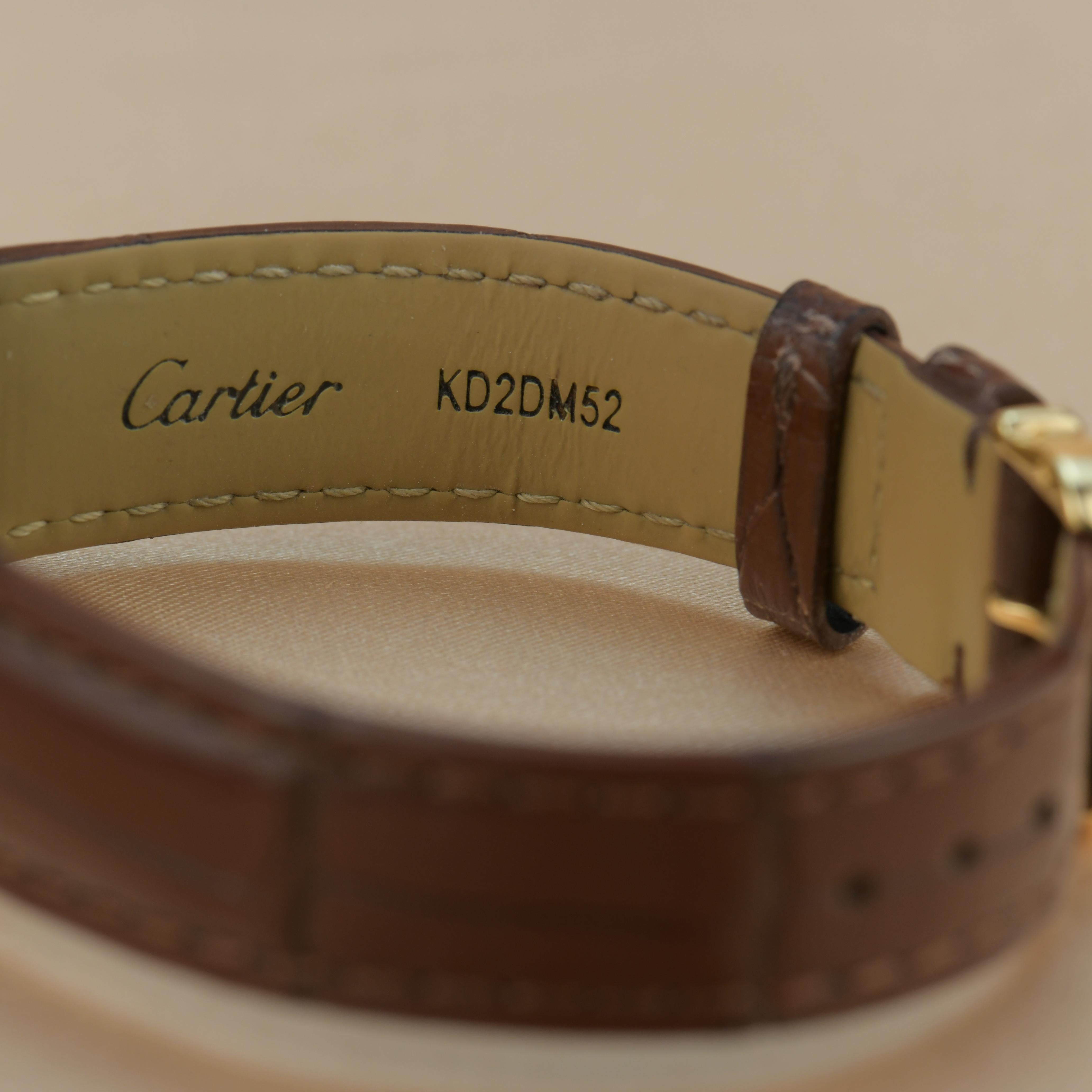 Cartier Tank Louis Small Model 18k Yellow Gold Watch W1529856 1