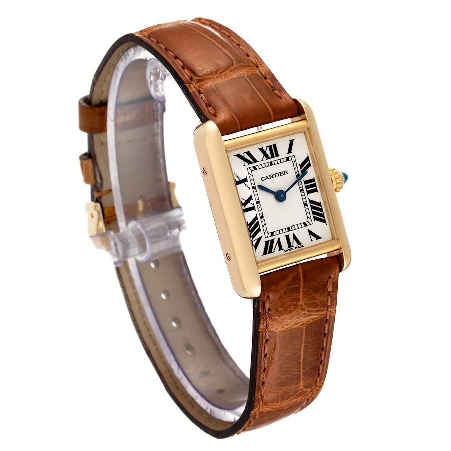 fake cartier gold watch