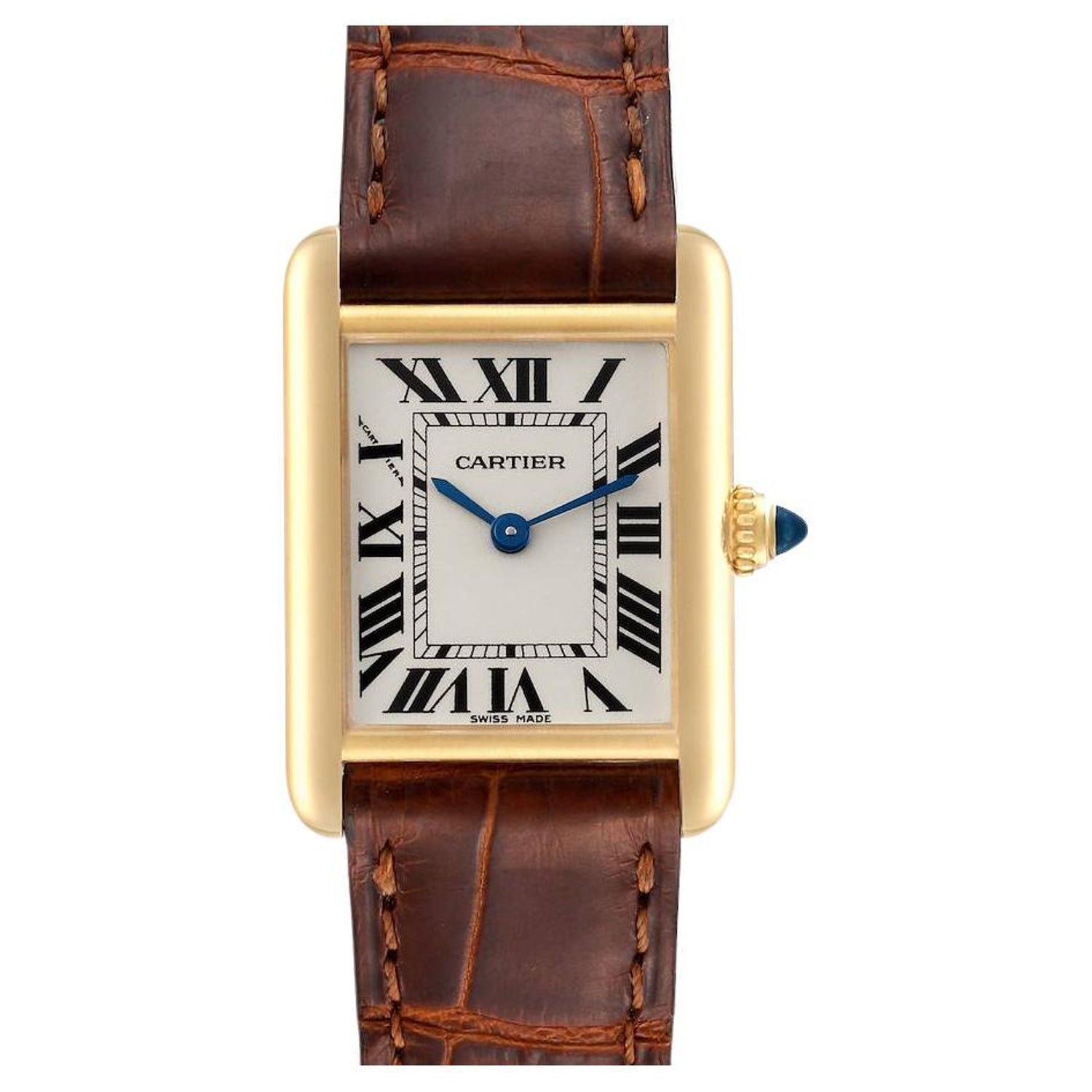 TimeZone : Cartier » Strap color for Tank Louis Cartier Rose gold