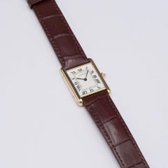 Cartier Tank Louis W1529856 18K Yellow Gold Ladies Watch Box Papers