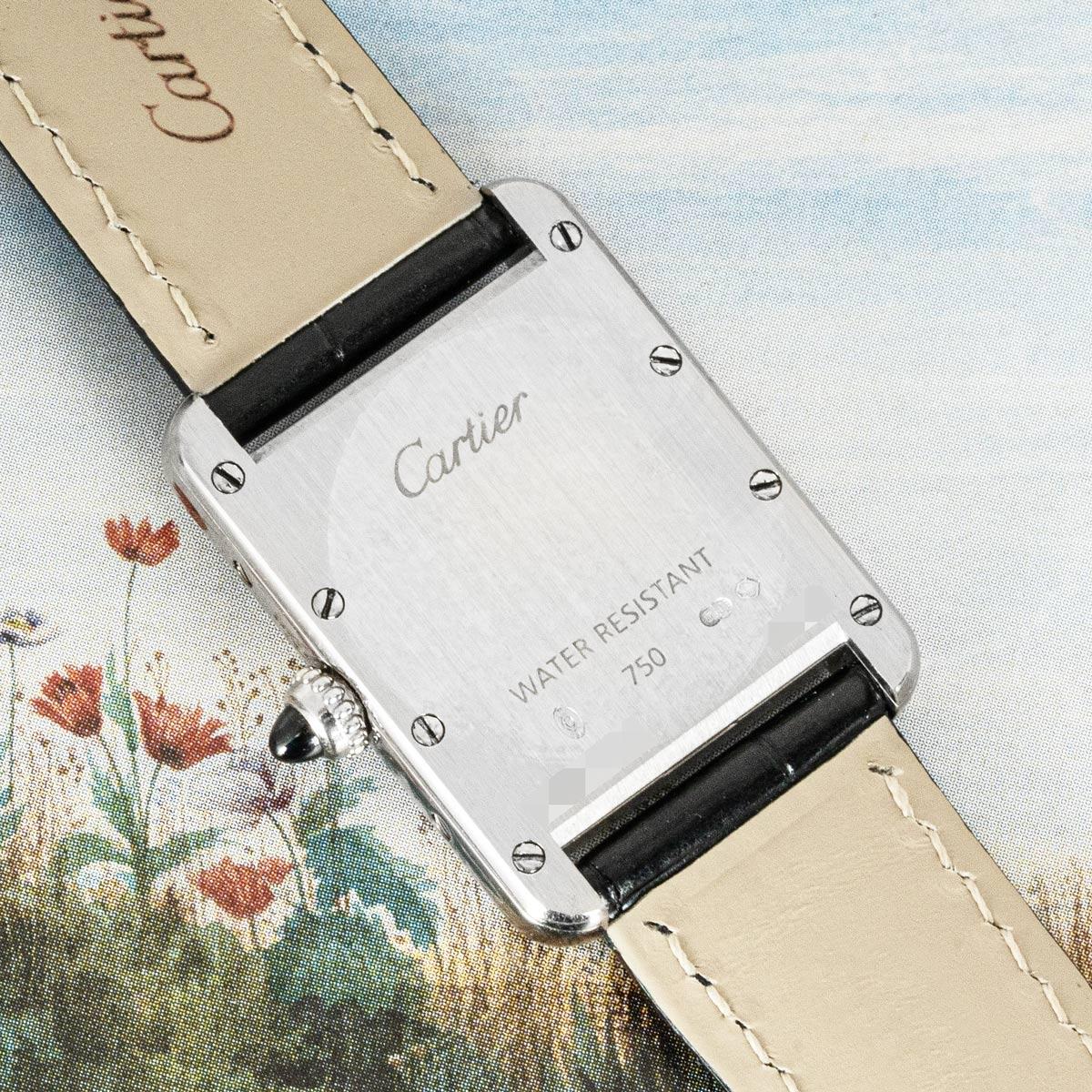 Women's or Men's Cartier Tank Louis White Gold W1541056 For Sale