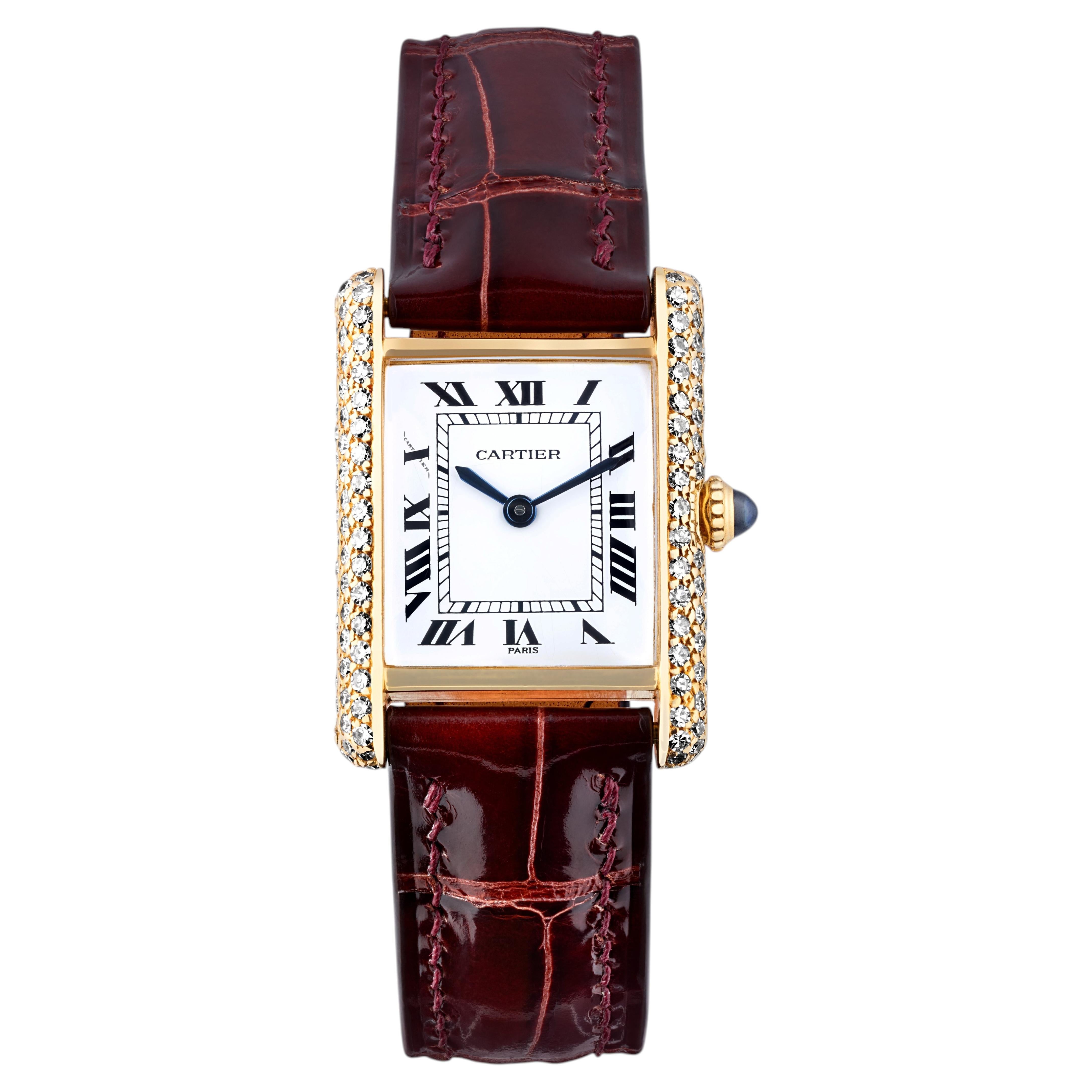 Cartier Tank Louis Armbanduhr