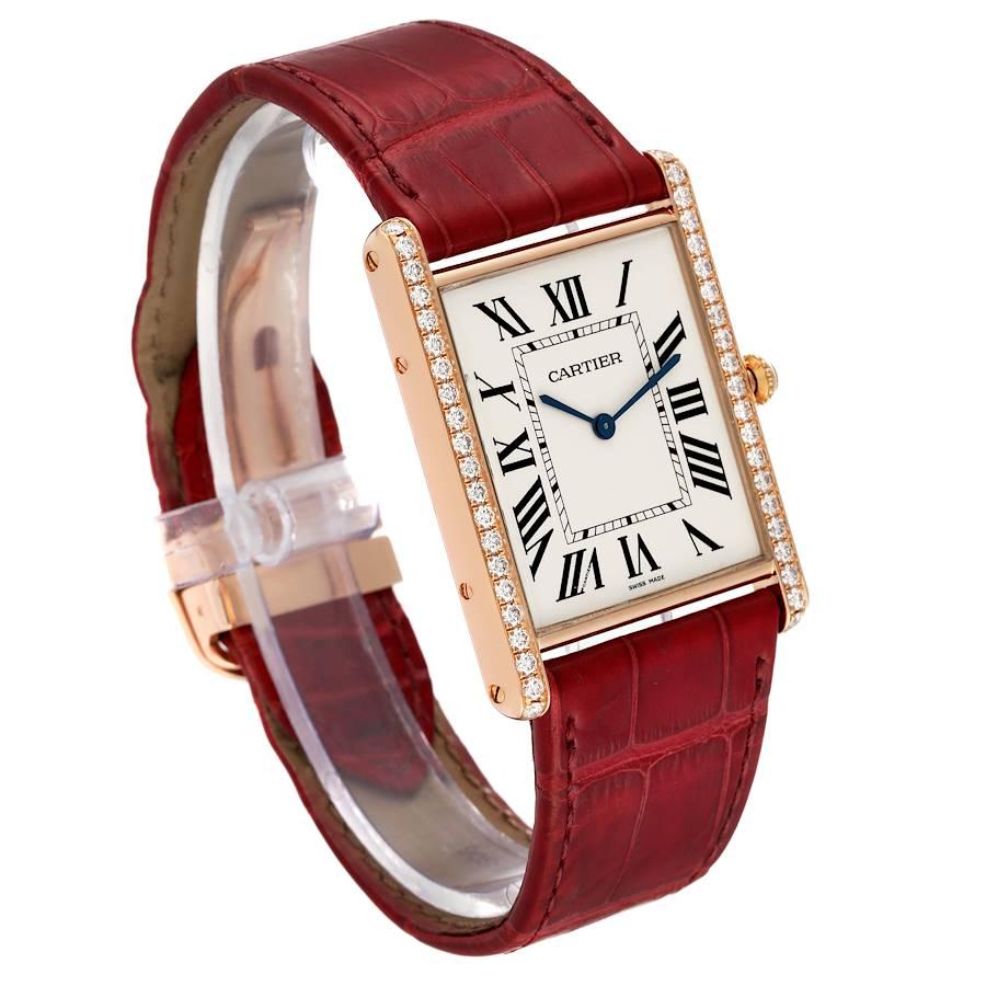cartier tank louis mens watch