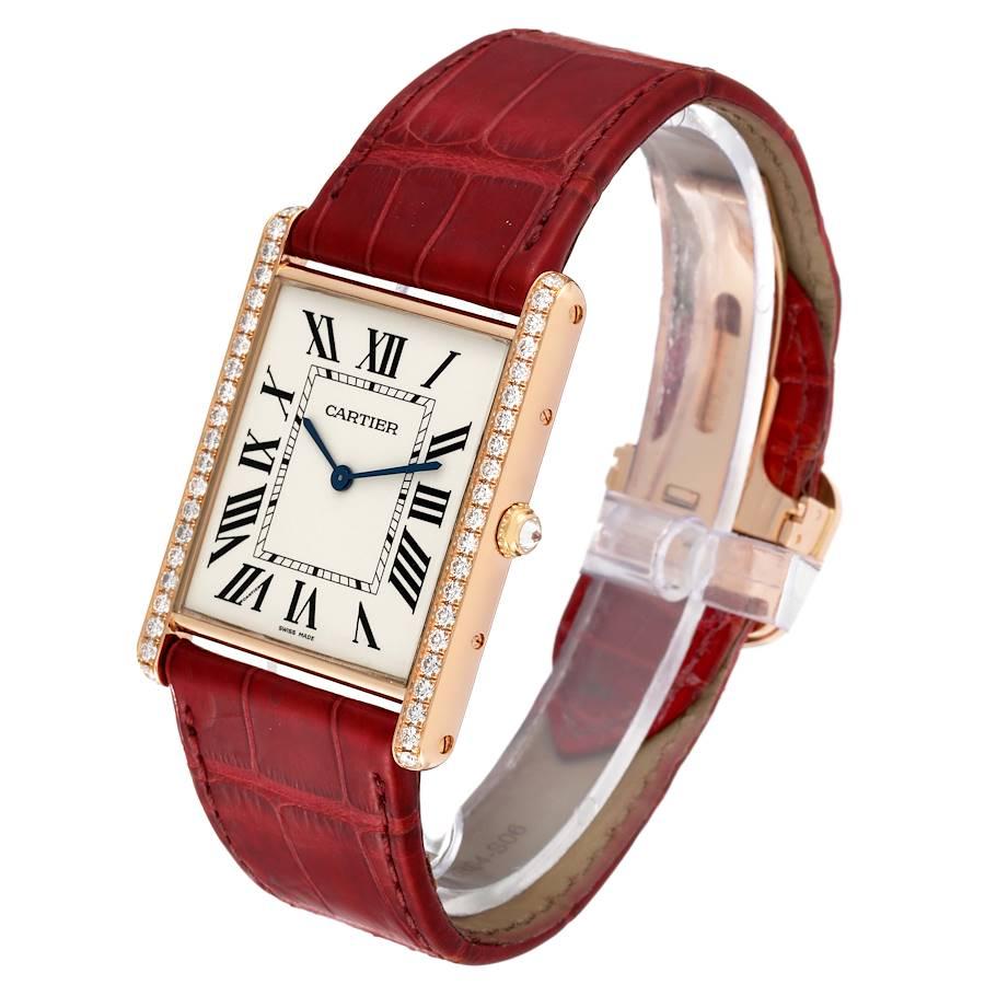 cartier tank louis xl rose gold