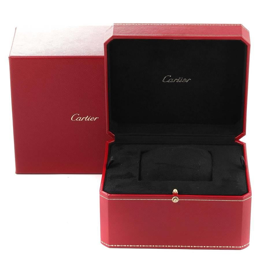 Cartier Tank Louis XL 18k Rose Gold Diamond Watch WT200005 For Sale 1