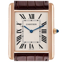 Cartier Tank Louis XL 18k Rose Gold Manual Winding Watch W1560017