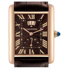 Cartier Tank Louis XL Power Reserve 18k Rose Gold Watch W1560002