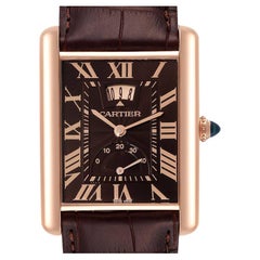 Cartier Tank Louis XL Power Reserve 18k Rose Gold Watch W1560002