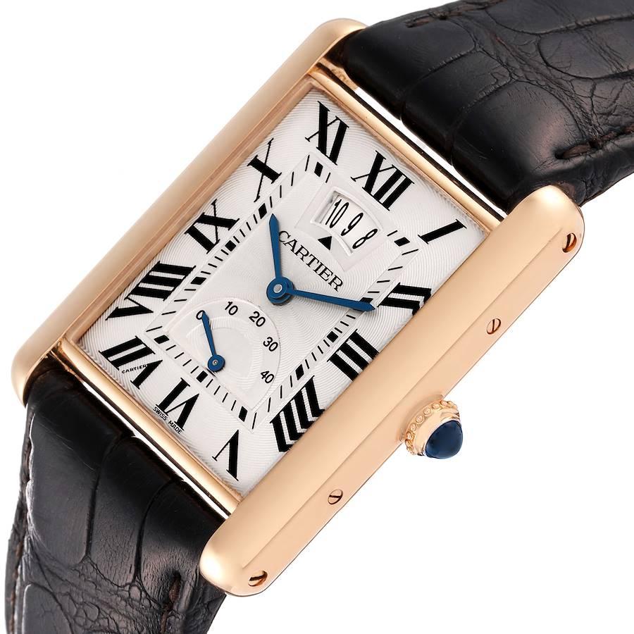 Cartier Montre Tank Louis XL Power Reserve en or rose 18 carats W1560003 1