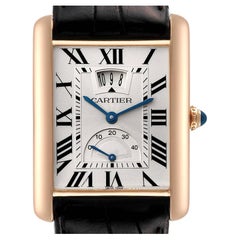 Cartier Tank Louis XL Power Reserve 18k Rose Gold Watch W1560003