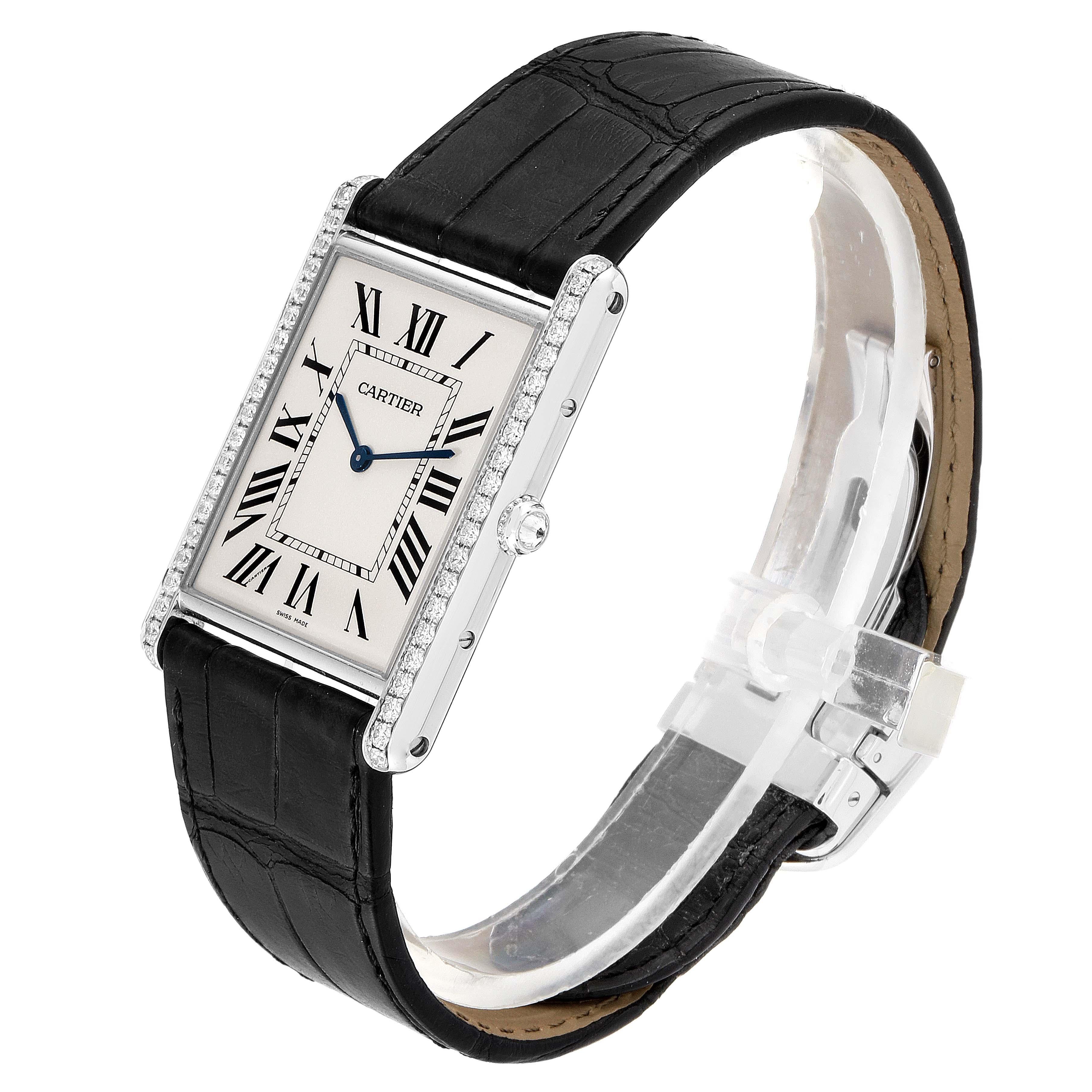 Cartier Tank Louis XL White Gold 