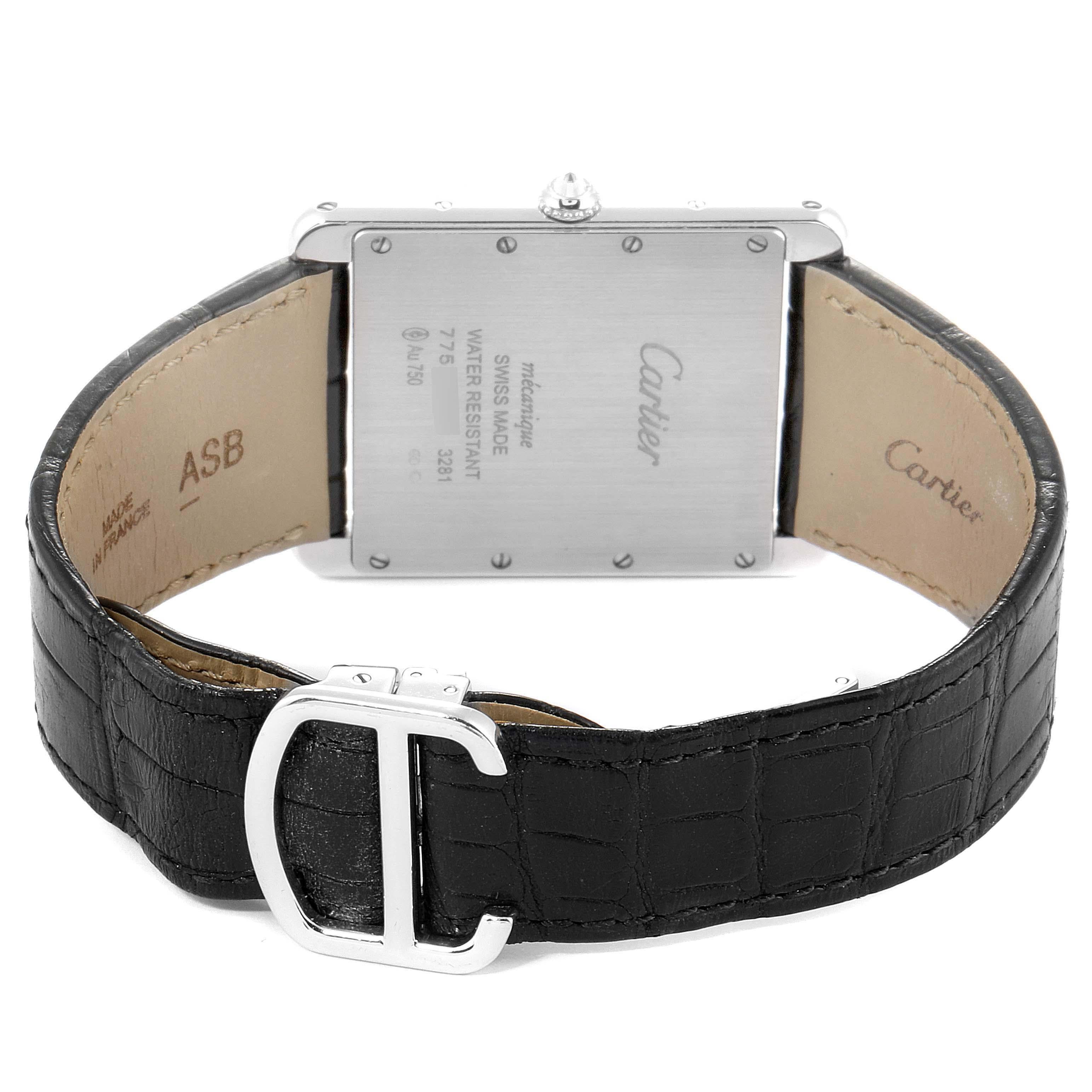Cartier Tank Louis XL White Gold 