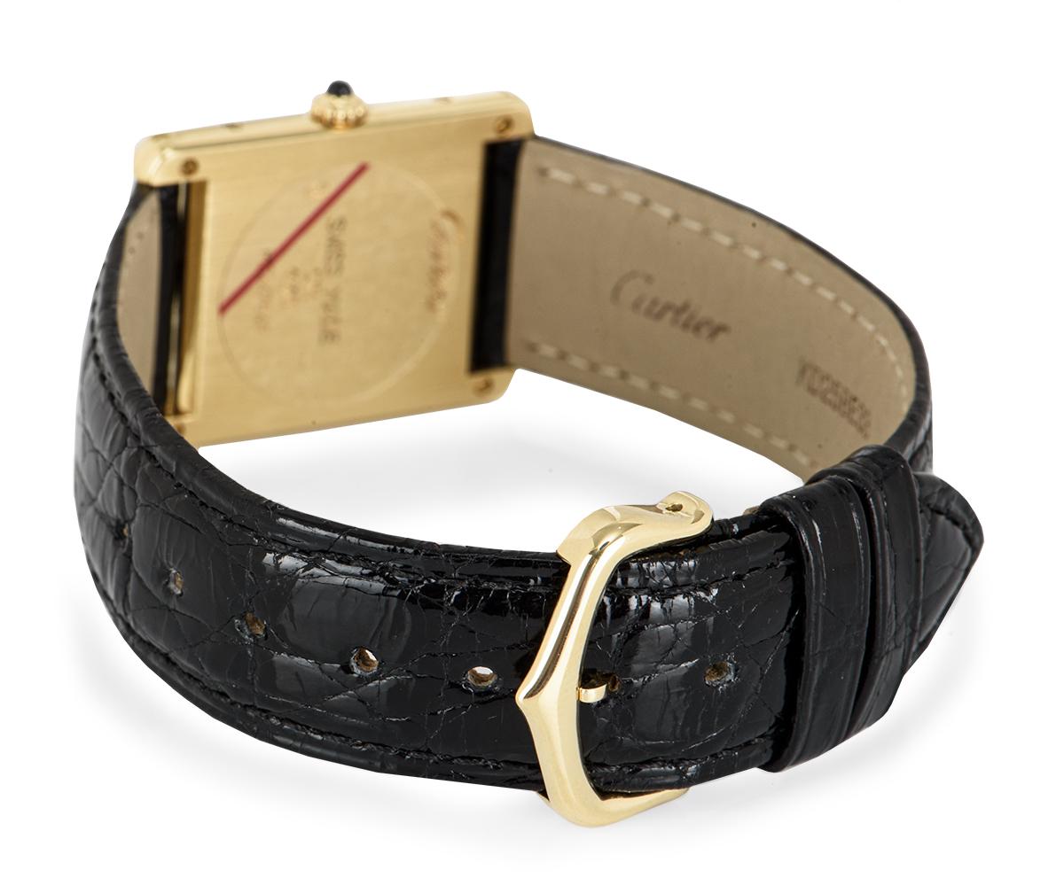 Men's Cartier Tank Louis Yellow Gold 1140 Watch