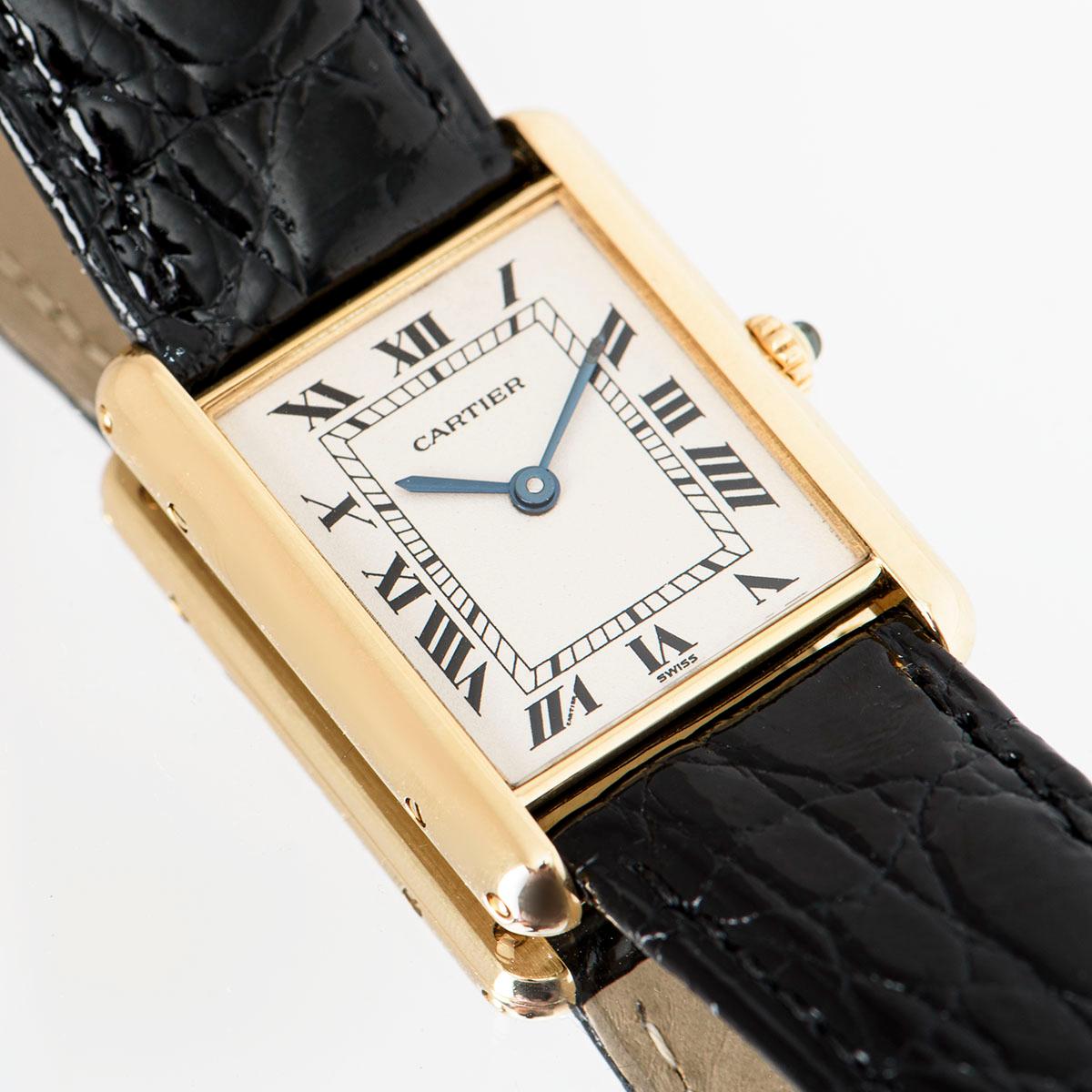 Cartier Tank Louis Yellow Gold 1140 Watch 1